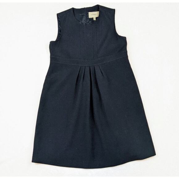 Burberry London Women's Black Dress Maternity Virgin Wool Sz USA 14 UK 16 $1800 - Picture 2 of 13